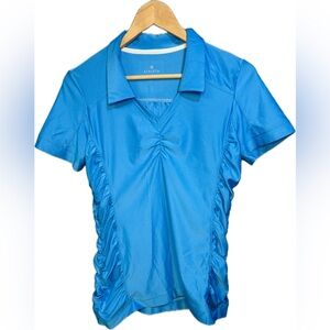 Athleta - Blue Golf Polo - S